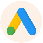 Icon for Google Advertising for CBD companies in the USA, UK, and EU.